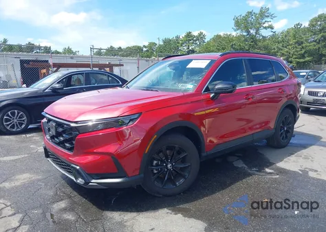 2025 Honda Cr-V Hybrid Sport z USA, uszkodzony, nr VIN 7FARS6H59SE035472